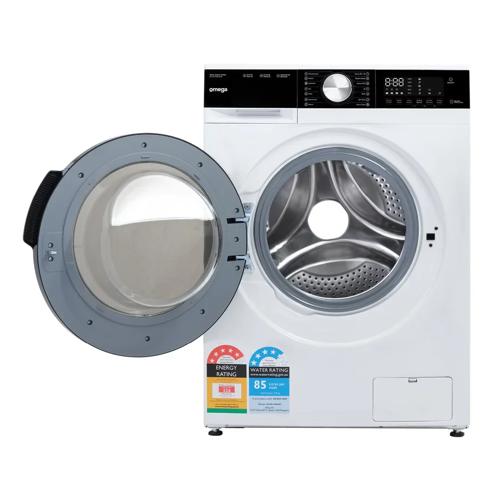 Omega 10kg Auto Dose Front Load Washing Machine - Image 5