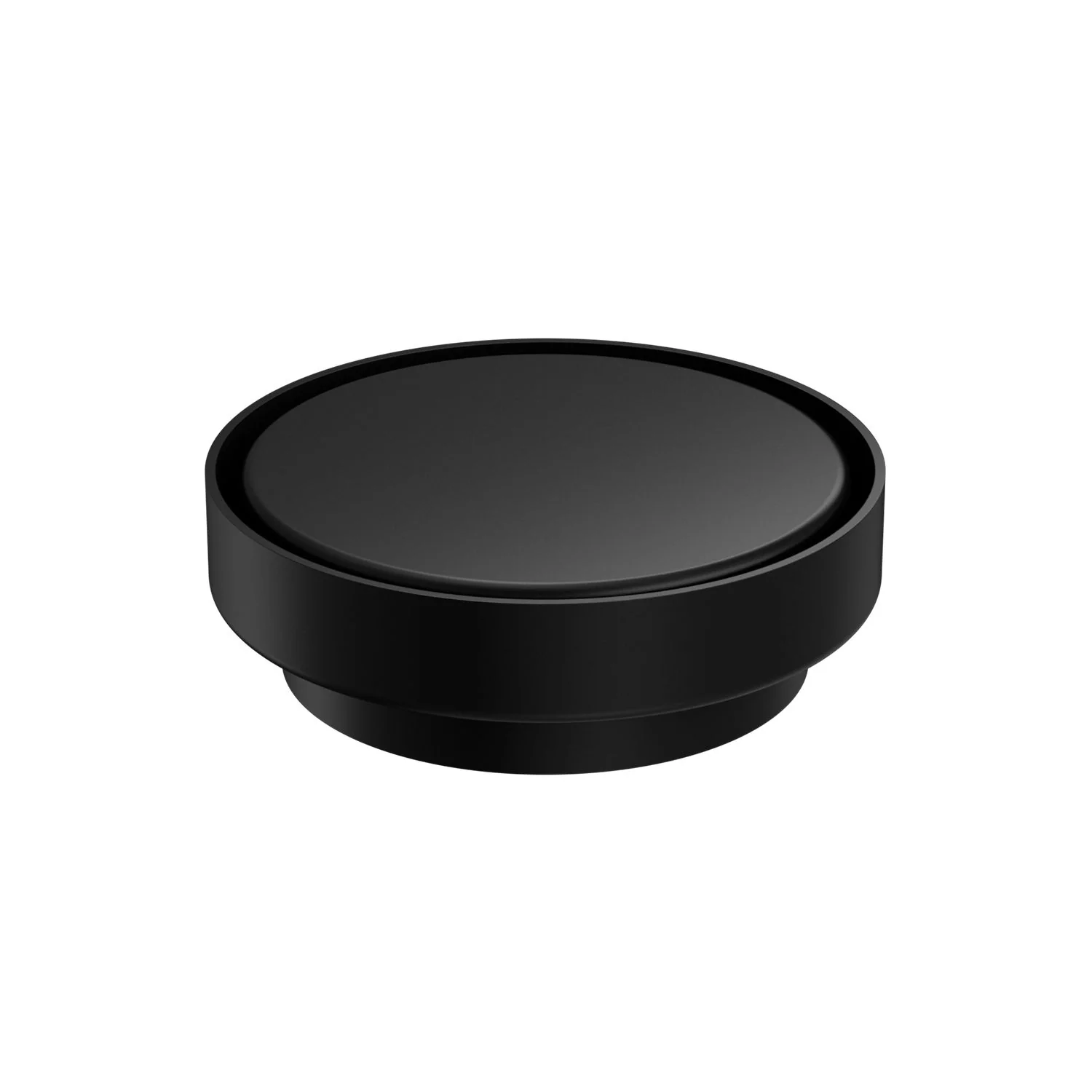 Nero 130mm Round Tile Insert Floor Waste 100mm Outlet - Black Matte - Image 3