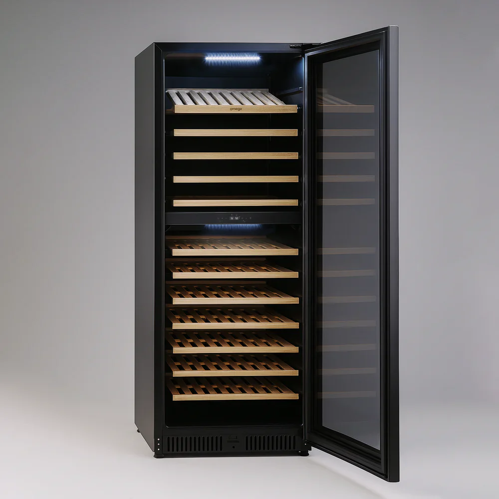 Omega 169 Bottle Dual Zone Wine Cabinet - Image 2