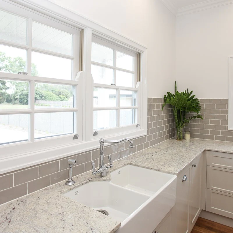 1901 Double Butler Sink 800mm - Gloss White - Image 3