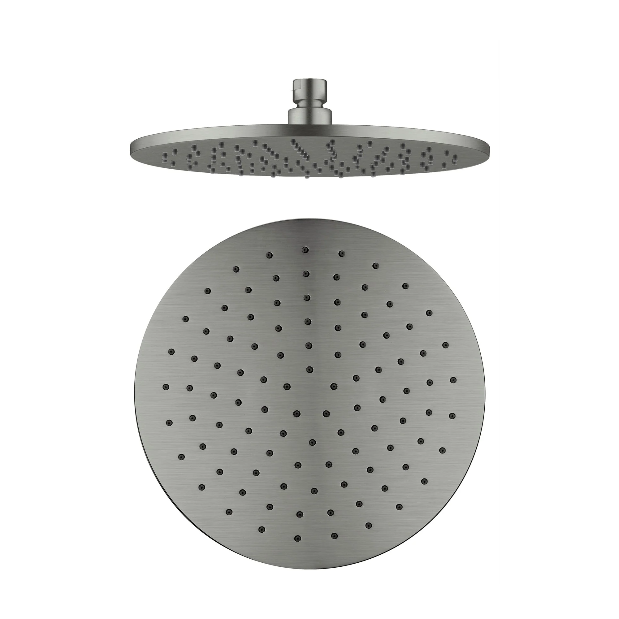 Nero 250mm Round Shower Head - Gun Metal