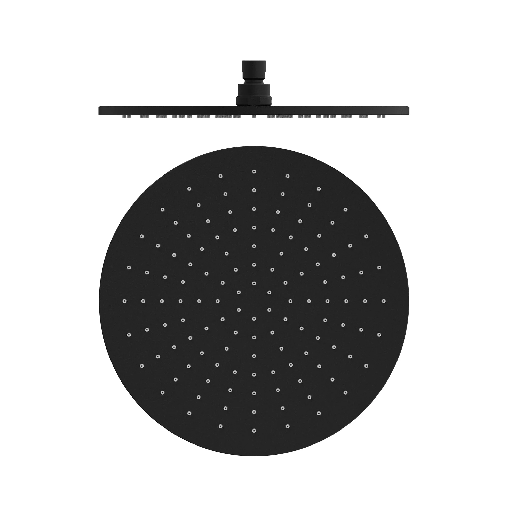 Nero 300mm Round Shower Head - Black Matte