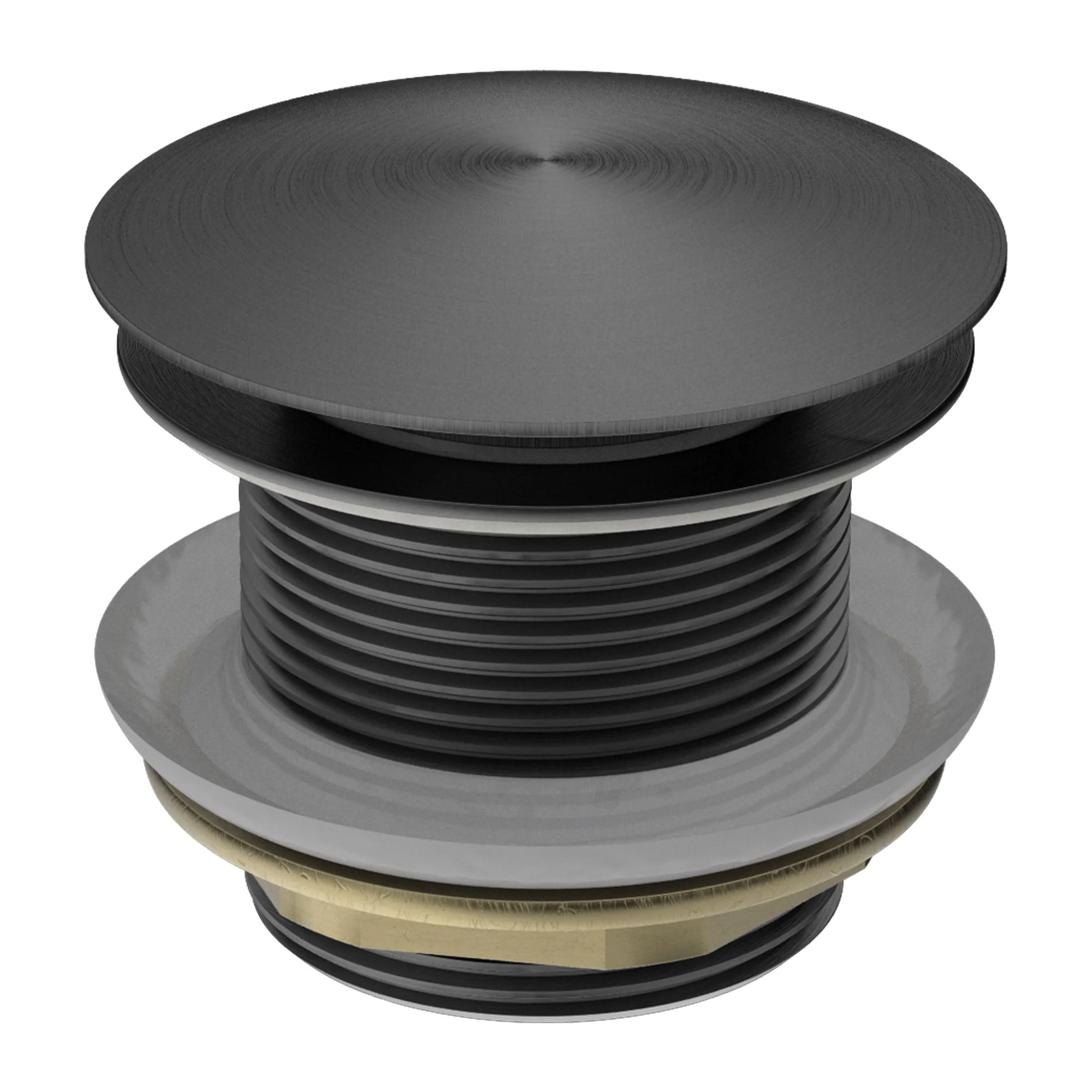 Nero 40mm Bath Pop-Up Plug With Removable Waste No Overflow - Gun Metal
