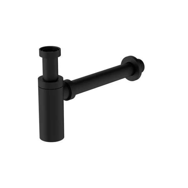 Nero 40mm Round Bottle Trap - Black Matte