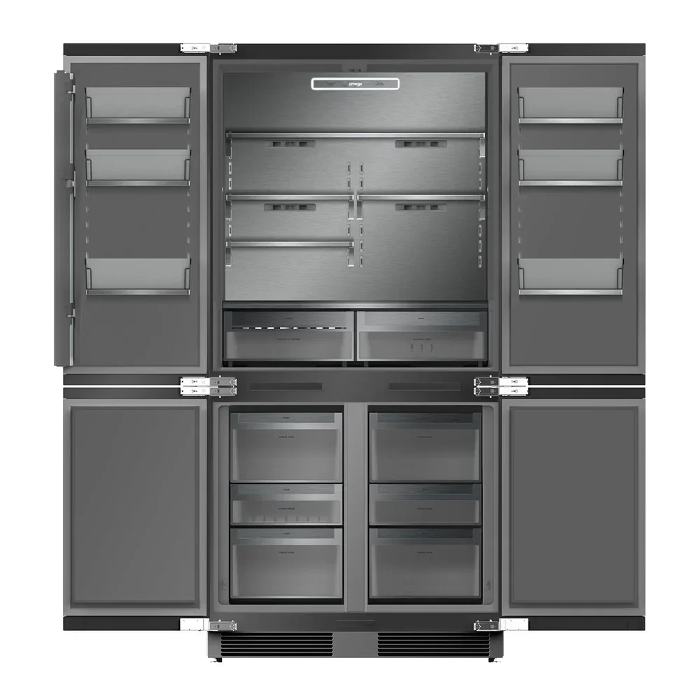 Omega 526L Integrated Quad Door Refrigerator