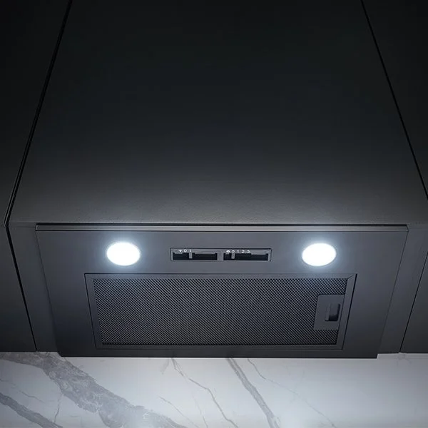 Omega 52cm Undermount Rangehood - Matte Black - Image 2