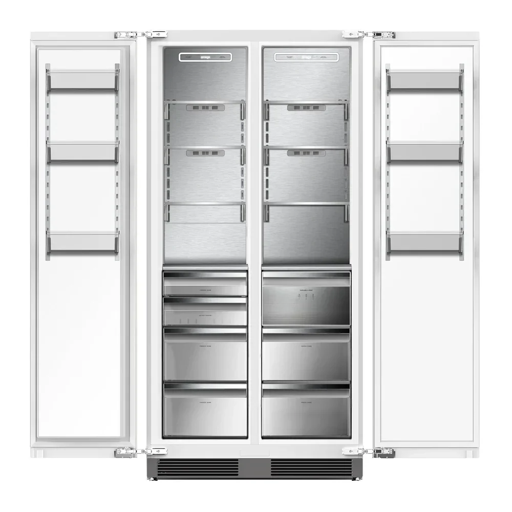Omega 541L Integrated Side by Side Refrigerator - Image 2