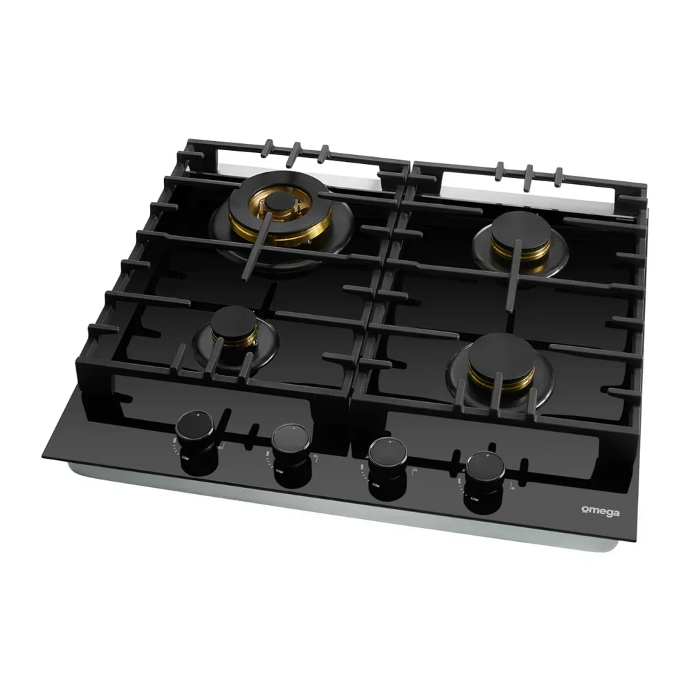 Omega 60cm Gas on Ceramic Glass Cooktop - Image 3