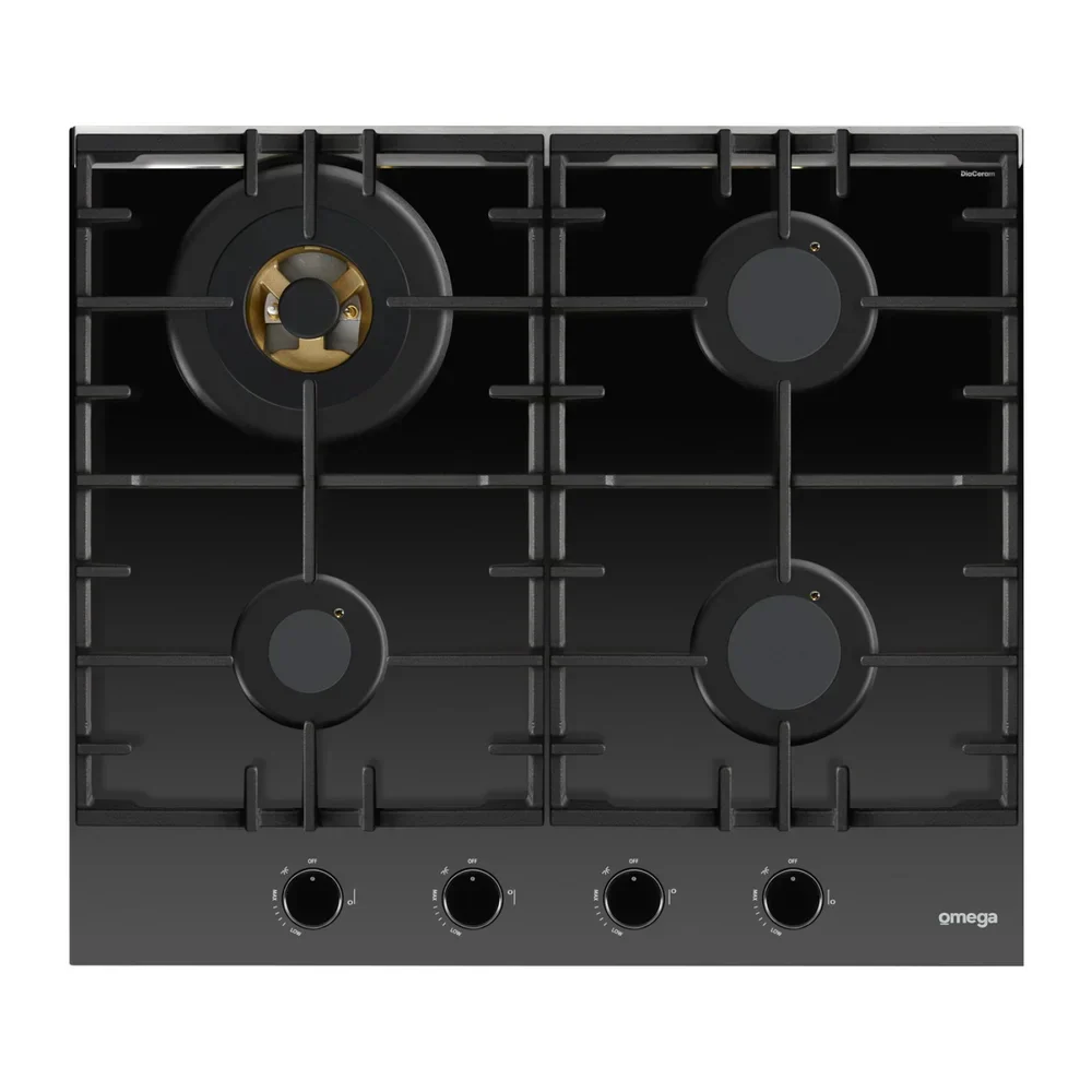 Omega 60cm Gas on Ceramic Glass Cooktop - Image 4