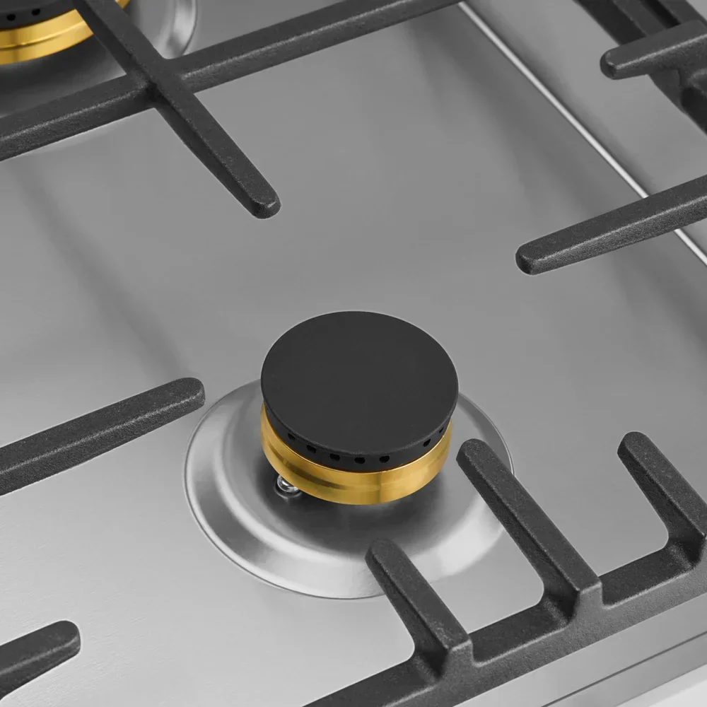Omega 90cm Gas Cooktop Stainless Steel - Image 2