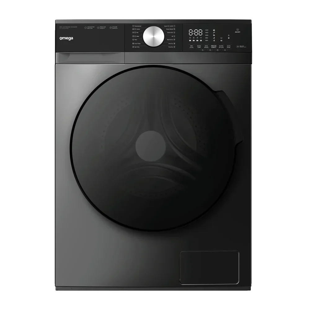 Omega 9kg Auto Dose Front Load Washing Machine