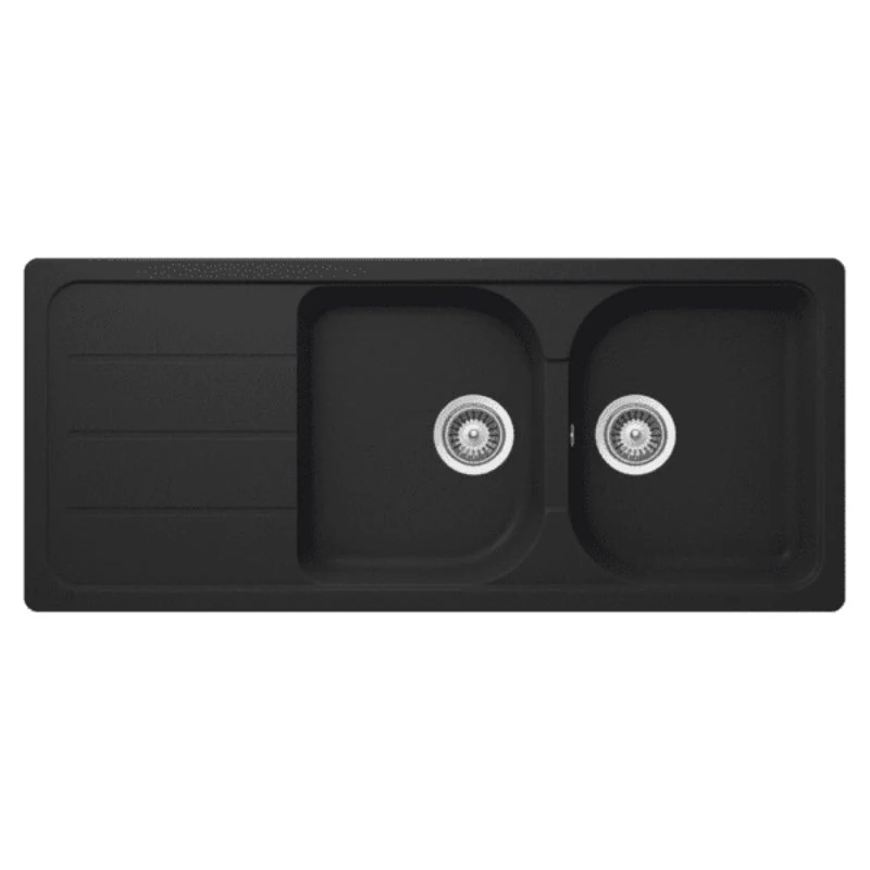 Abey Schock Formhaus Double Bowl - Onyx