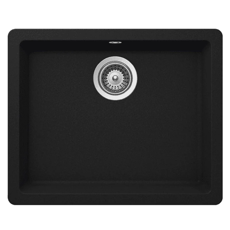 Abey Schock Quadro Large Sink Bowl - Onyx