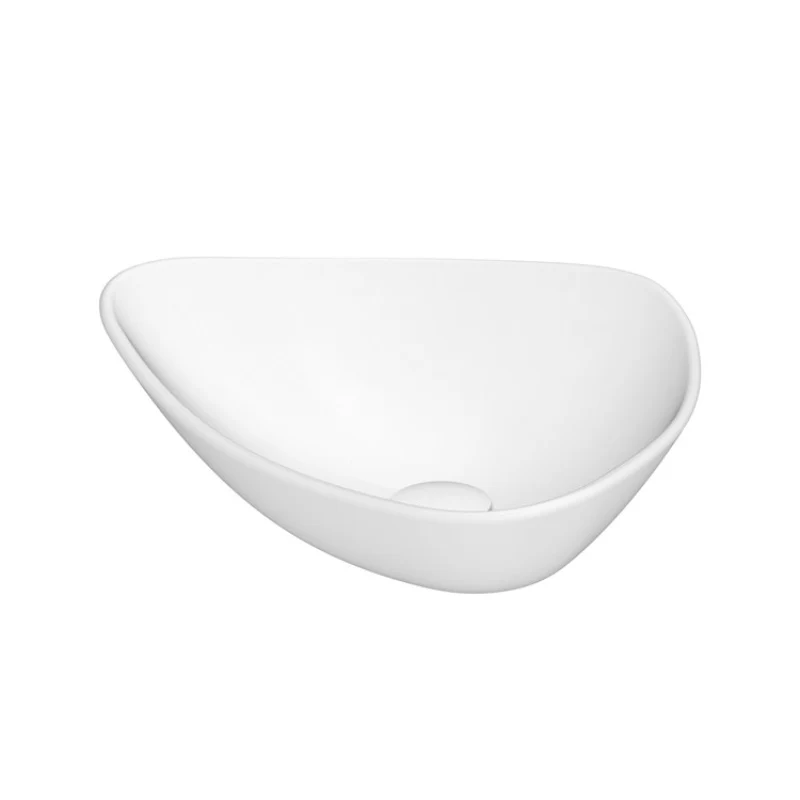 ADP Fiore 530mm Ceramic Above Counter Basin - Gloss White - Image 3