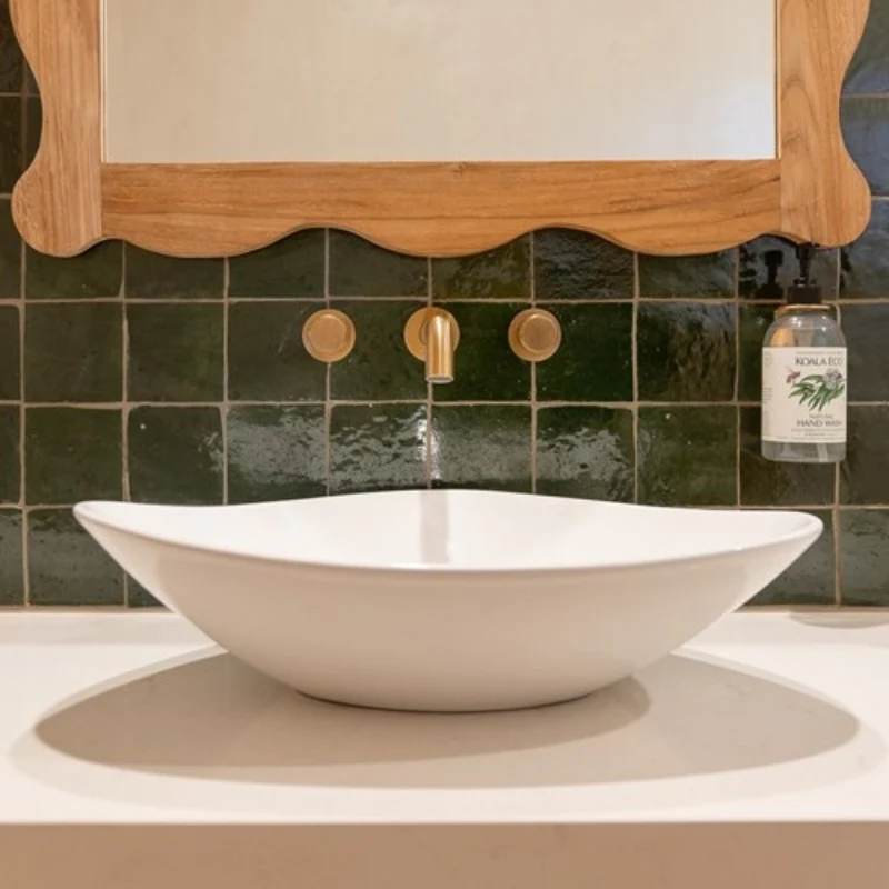 ADP Fiore 530mm Ceramic Above Counter Basin - Gloss White - Image 5