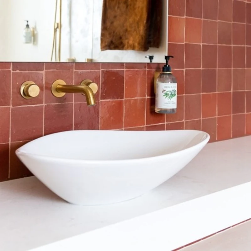 ADP Fiore 530mm Ceramic Above Counter Basin - Gloss White - Image 6