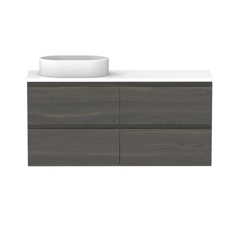ADP Glacier Ensuite All-Drawer Twin Wall Hung Vanity - Lite - Image 14