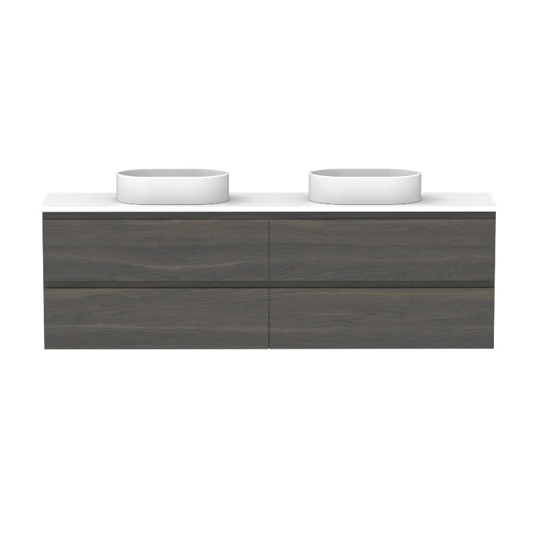 ADP Glacier Ensuite All-Drawer Twin Wall Hung Vanity - Lite - Image 24