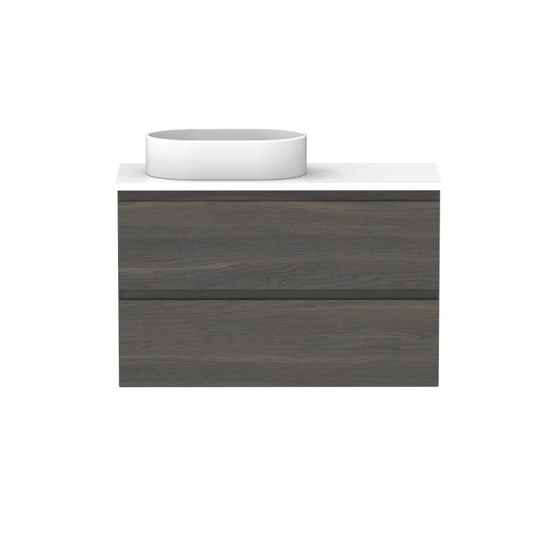 ADP Glacier Ensuite All-Drawer Twin Wall Hung Vanity - Lite - Image 8