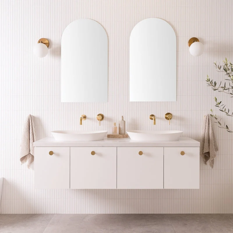 ADP Glacier Door & Drawer Slim Wall Hung Vanity - Pro - Image 2
