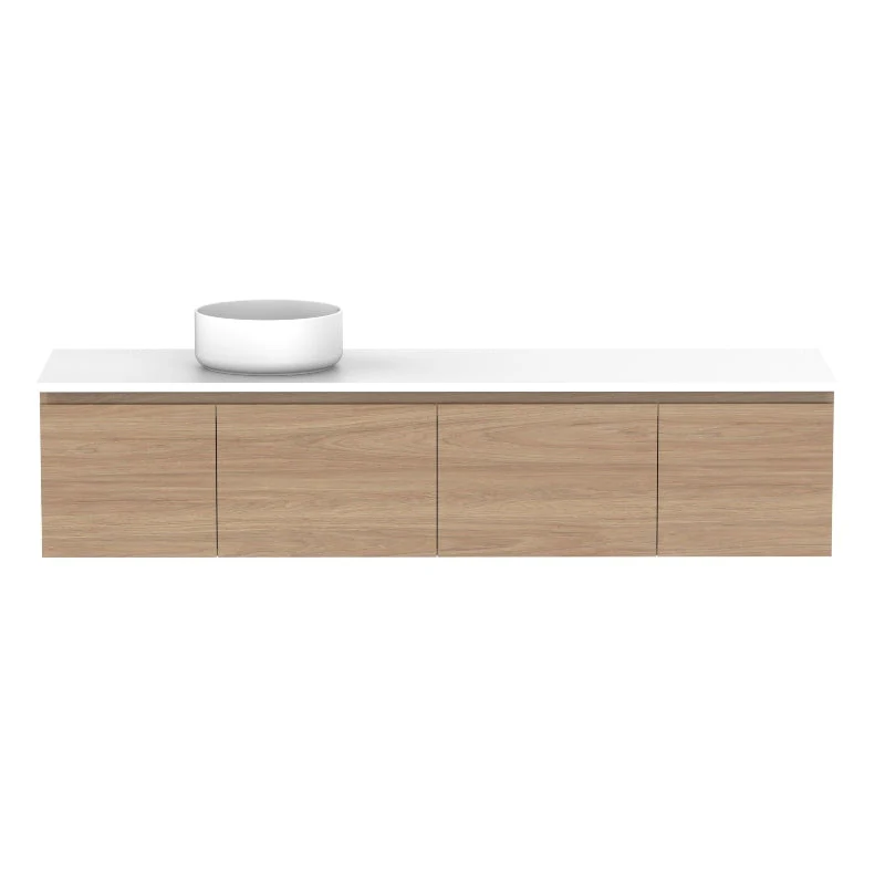 ADP Glacier Door & Drawer Slim Wall Hung Vanity - Pro - Image 24