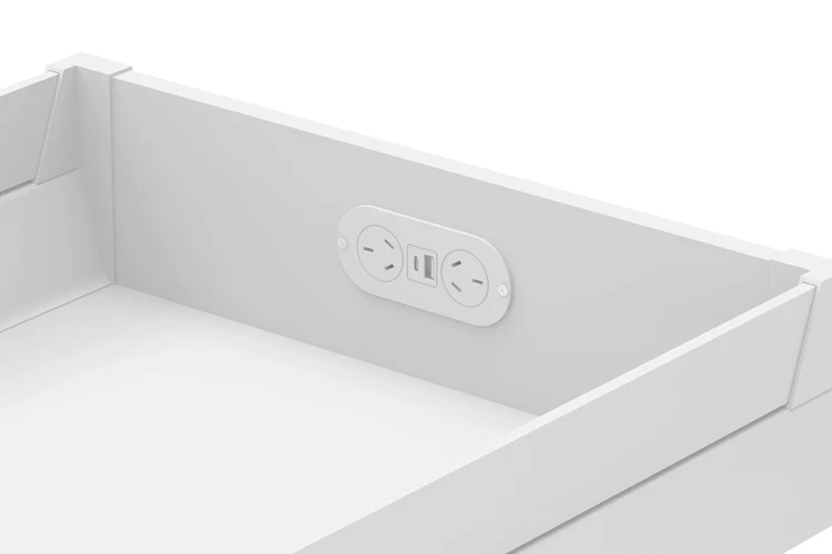 ADP In-Drawer Power Point - White - Image 3