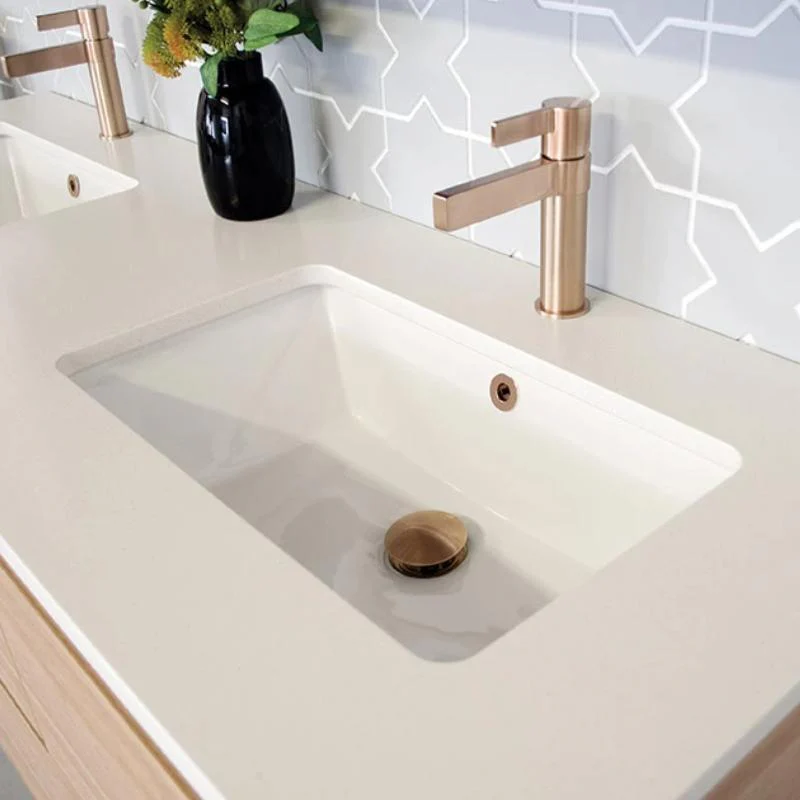 ADP Link 540mm x 335mm x 170mm Undermount Ceramic Basin - White Gloss