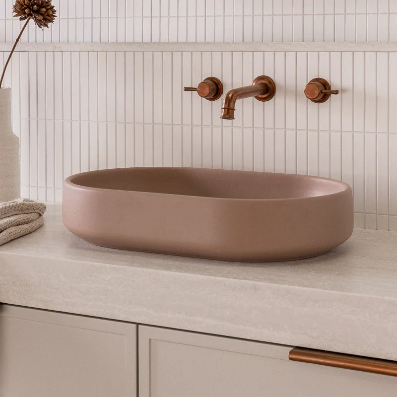 ADP Norma Concrete Above Counter Basin - Plum - Image 2