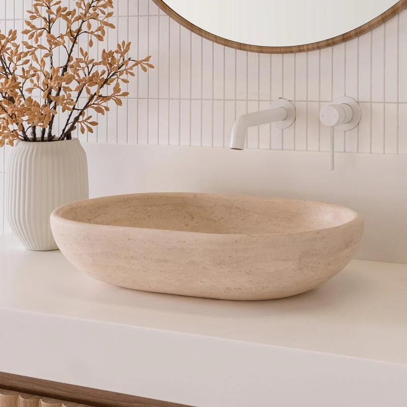 ADP Ollie Travertine Above Counter Basin