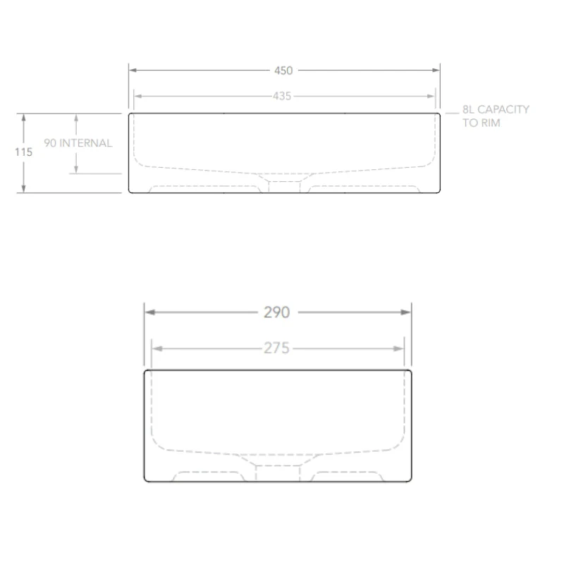 ADP Patty Ceramic Above Counter Basin - Image 9