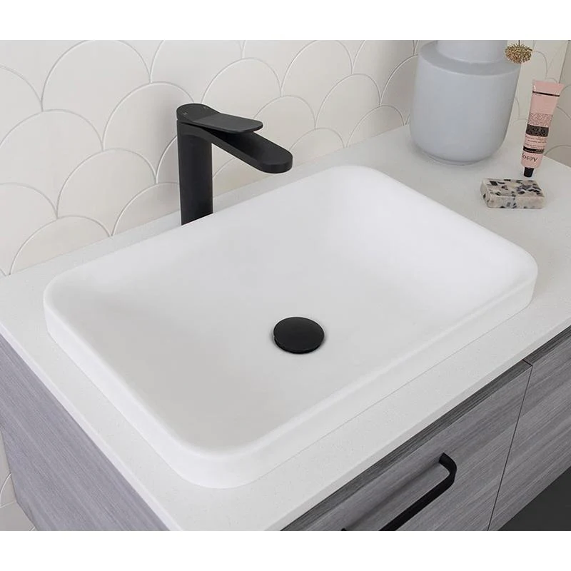 ADP Pride 545mm x 365mm x 125mm Semi Inset Solid Surface Basin