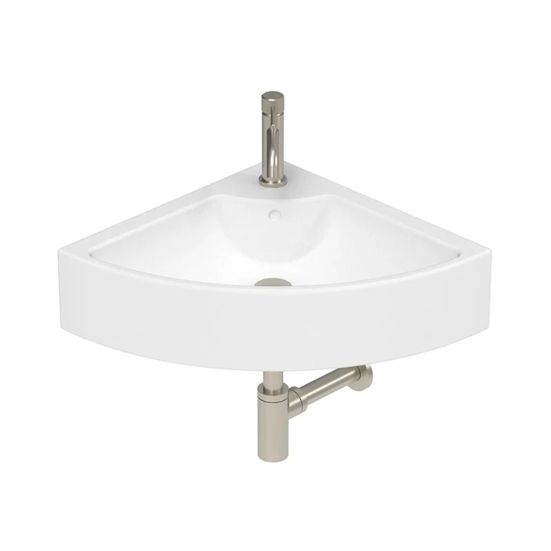 ADP Square Corner Wall Hung Basin - Image 2