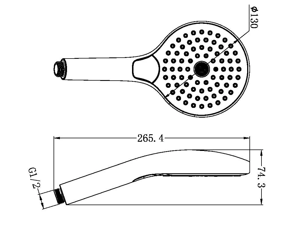 Nero Air Hand Shower II - Brushed Bronze - Image 2