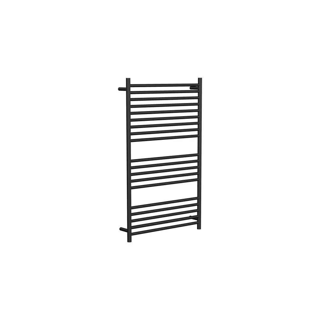 Linsol Allegra 19 Bar Wide Heated Towel Rail - Matte Black - Image 2