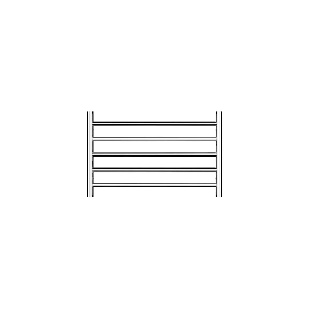 Linsol Allegra 5 Bar Heated Towel Rail - Chrome - Image 2