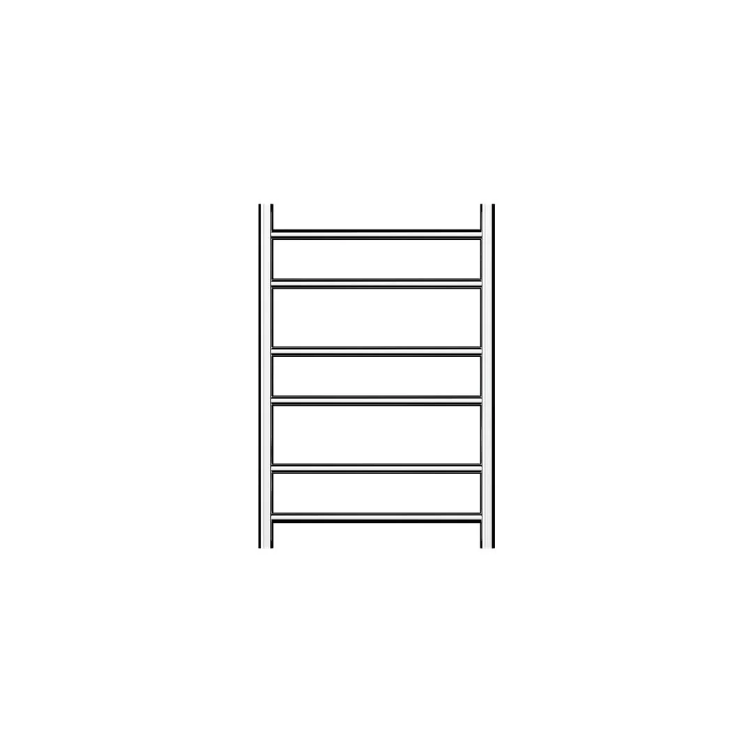Linsol Allegra 6 Bar Heated Towel Rail - Chrome - Image 2
