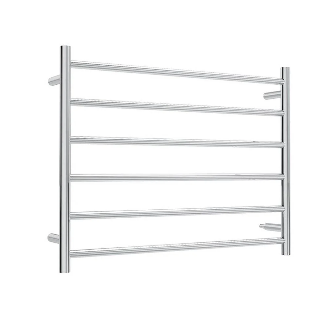 Linsol Allegra 6 Bar Wide Heated Towel Rail - Chrome