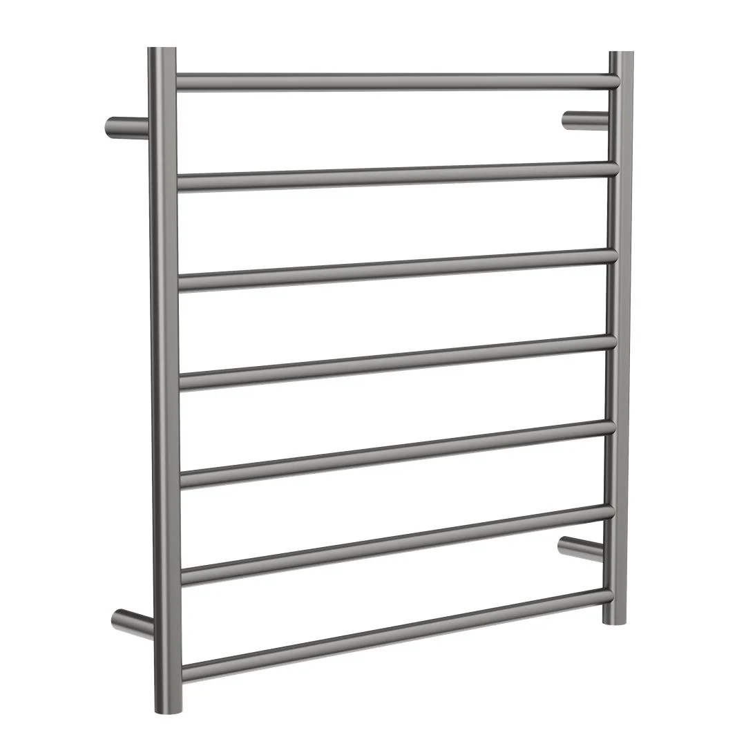 Linsol Allegra 7 Bar Heated Towel Rail - Gunmetal