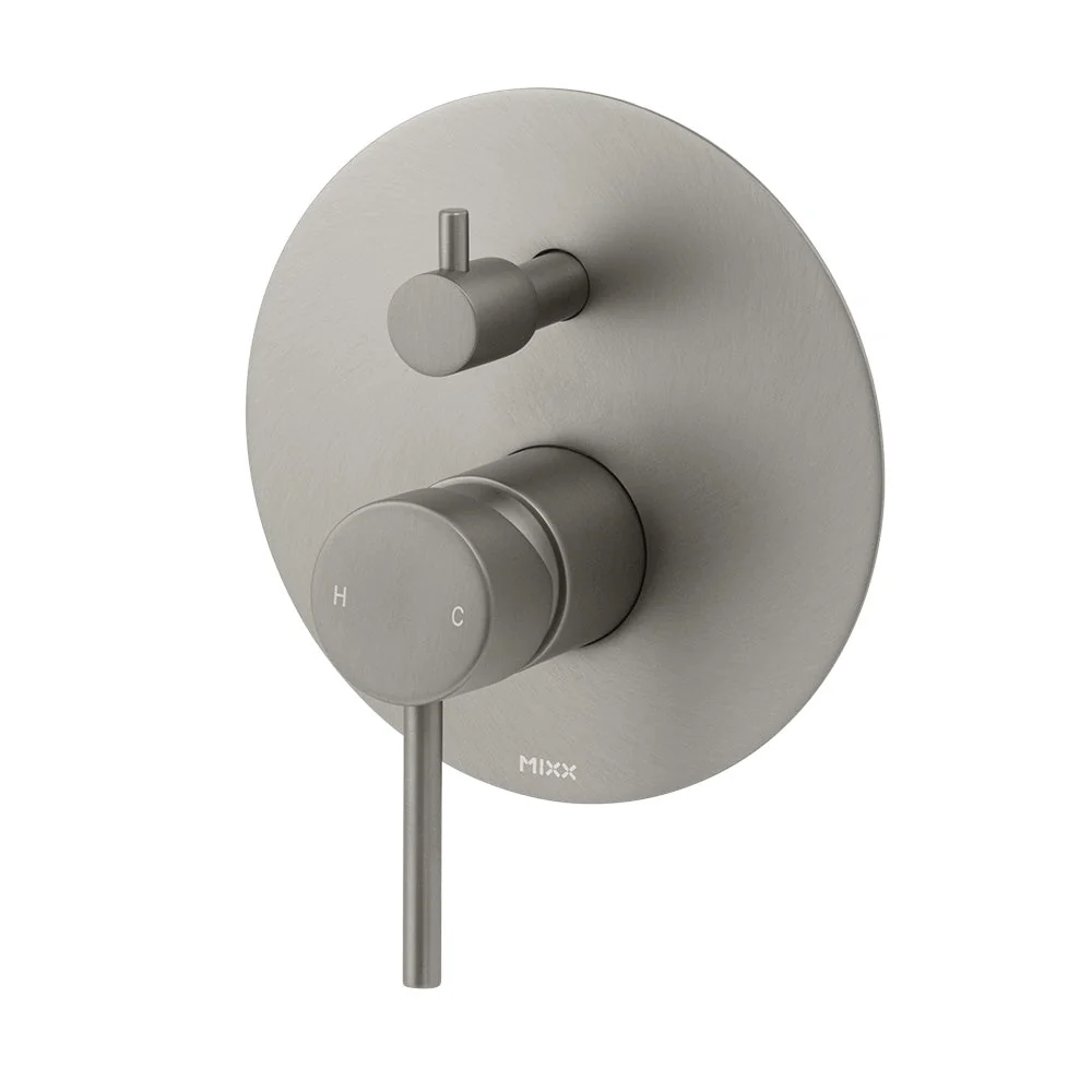Mixx Anise Shower Diverter Mixer - Gun Metal