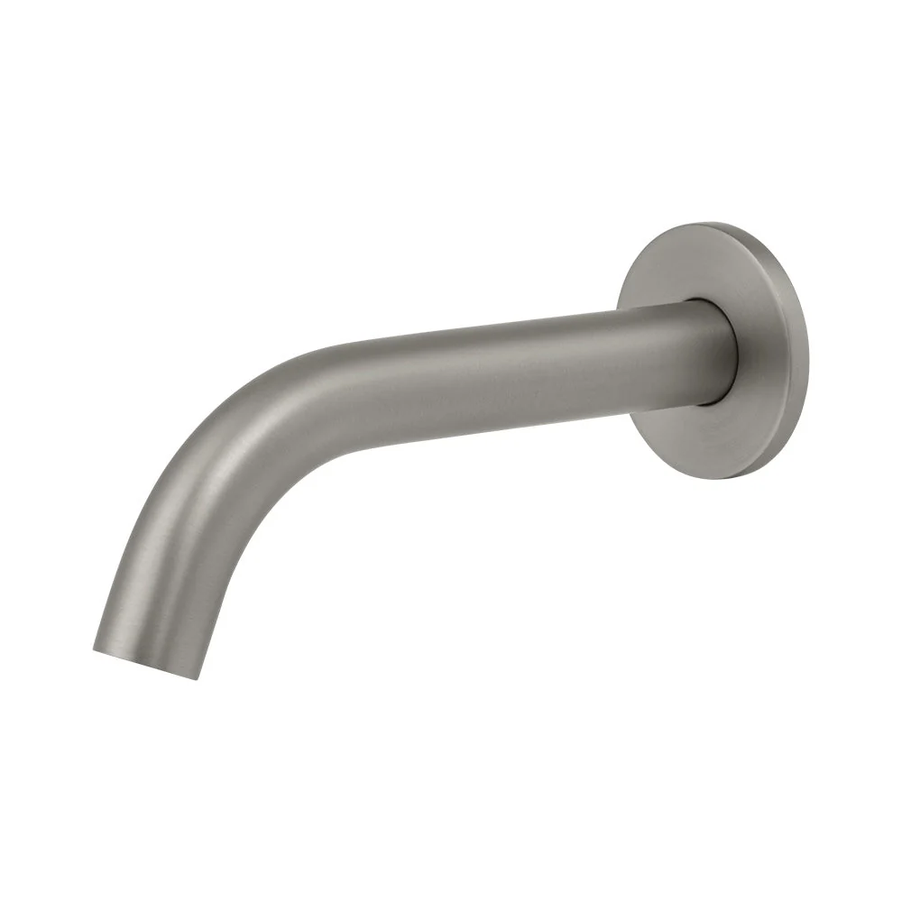 Mixx Anise Wall Basin Spout 180mm - Gun Metal