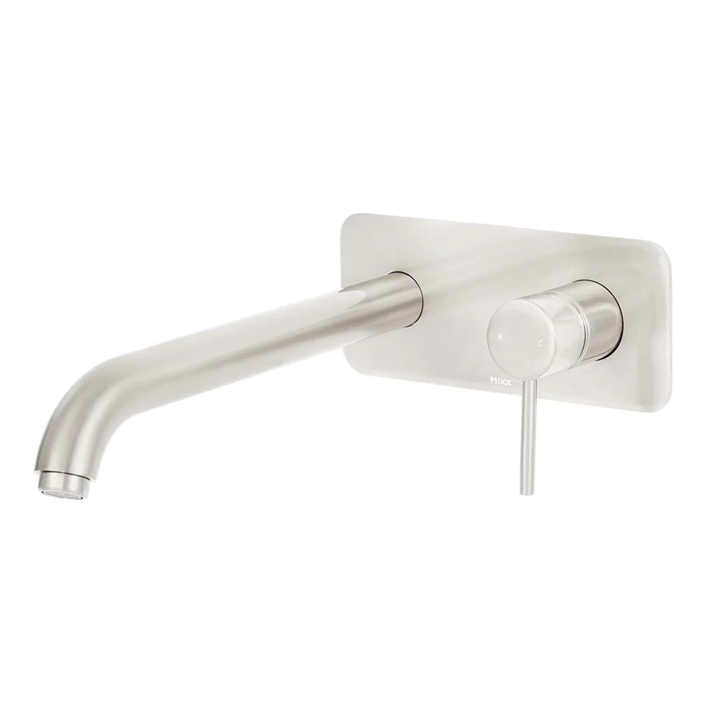 Mixx Anise Wall Tub Mixer Trim Kit - Brushed Nickel
