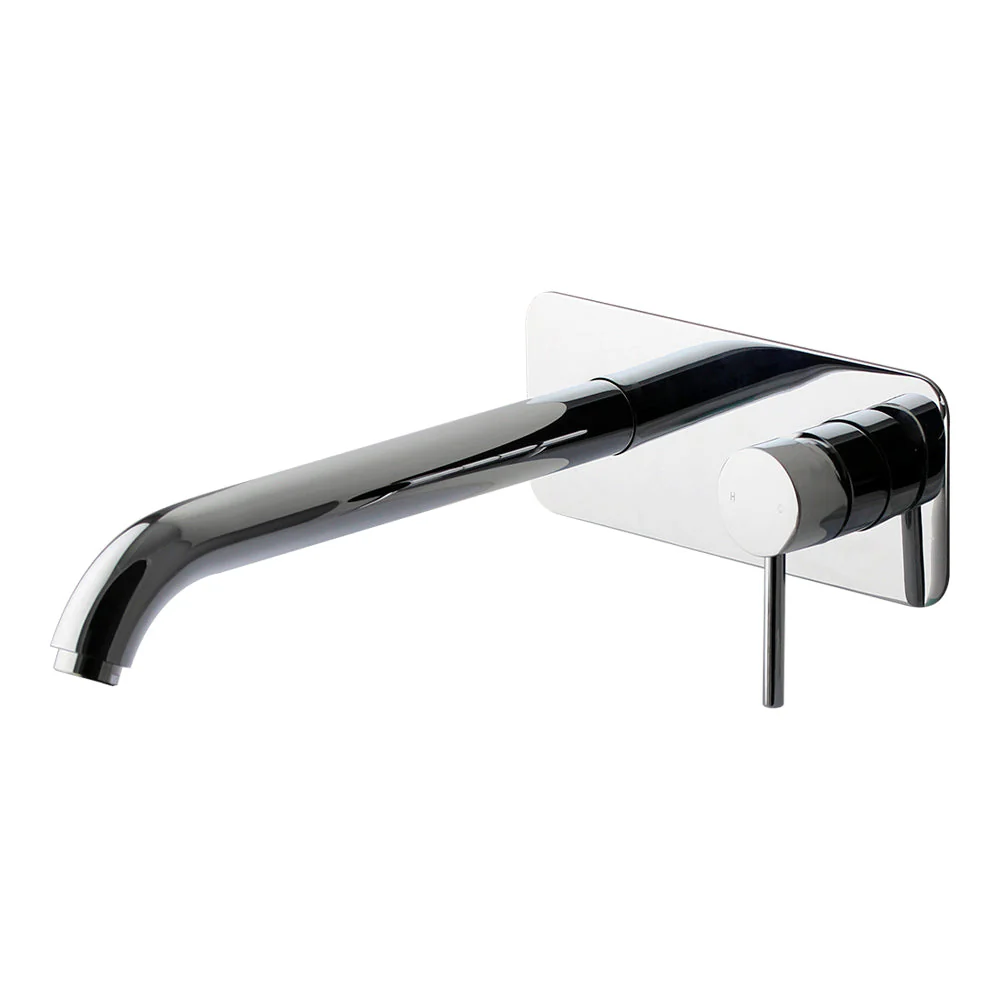 Mixx Anise Wall Tub Mixer Trim Kit - Chrome