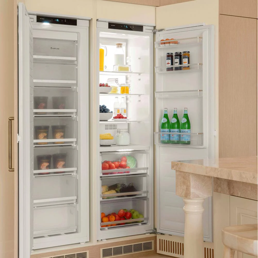 Artusi 54cm 280L Integrated Column Refrigerator - Image 4