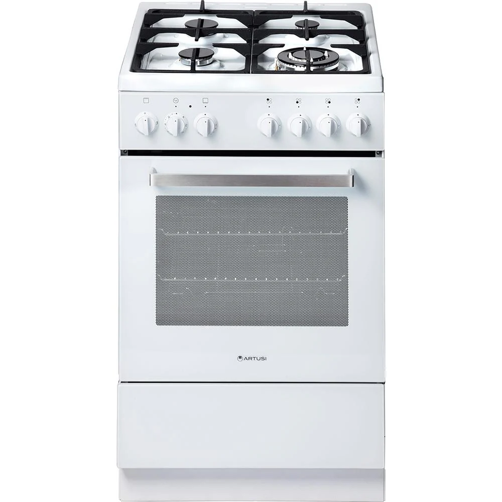 Artusi 54cm Freestanding Range Cooker - White