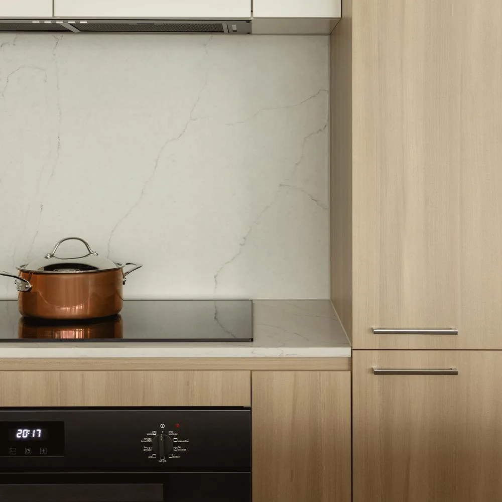 Artusi 60cm Built-in Electric Oven - Matt Black - Image 2
