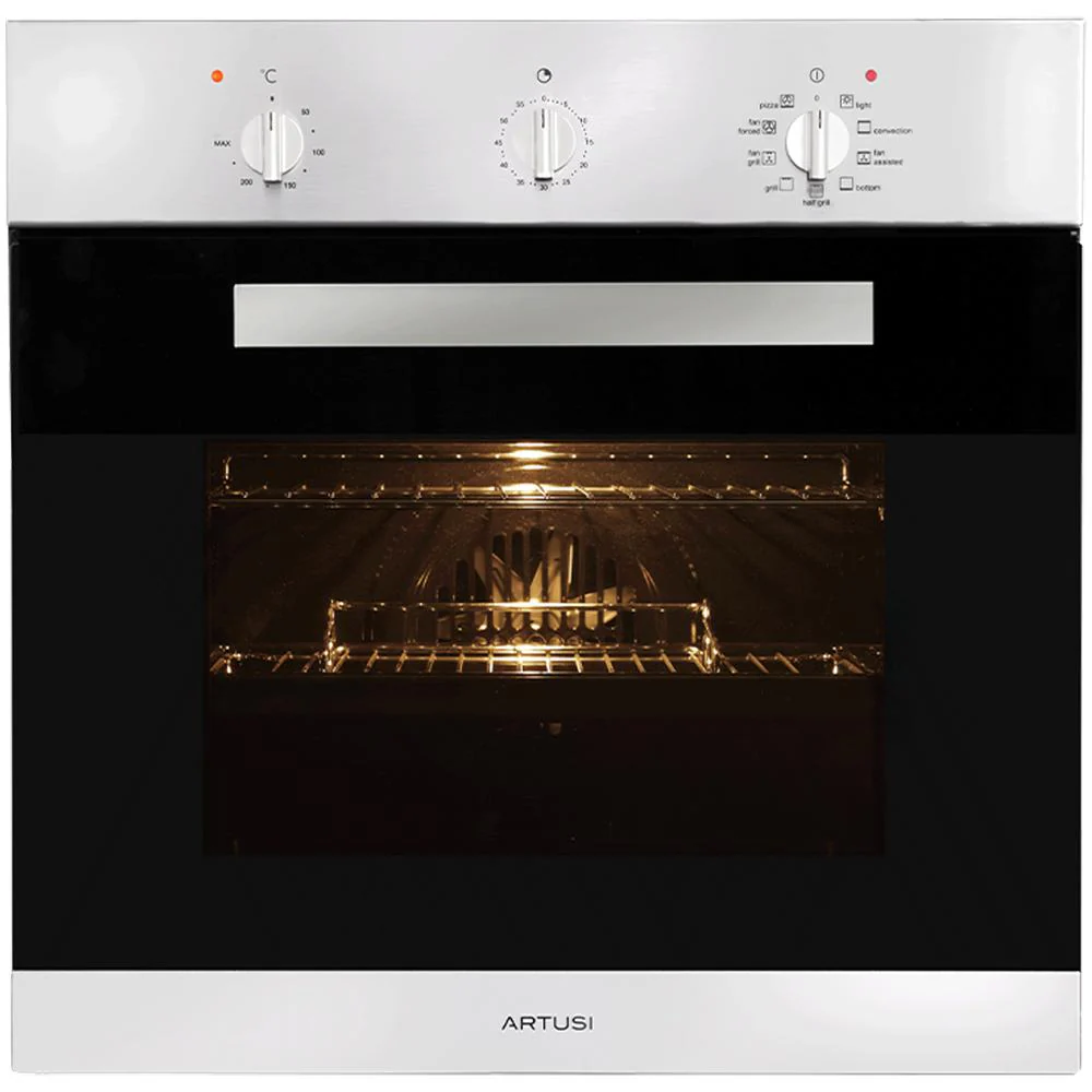 Artusi 60cm Built-in Electric Oven - Stainless Steel