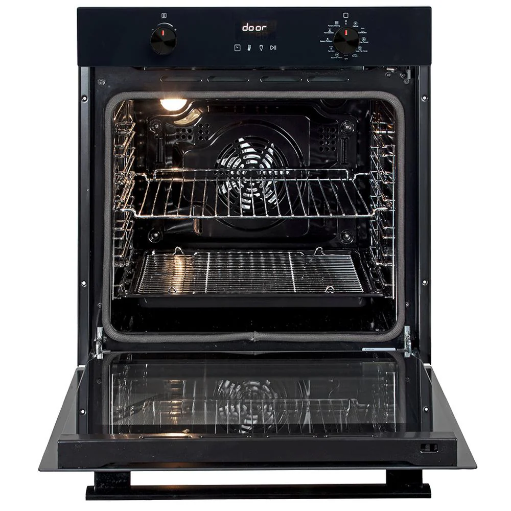 Artusi 60cm Built-in Pyrolytic Oven - Black - Image 3
