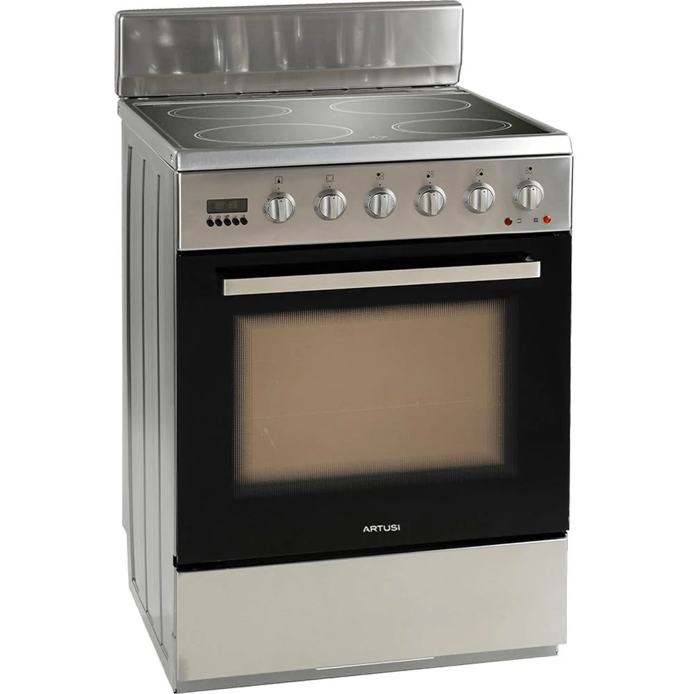 Artusi 60cm Freestanding Range Cooker - Stainless Steel