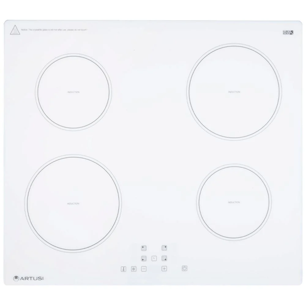 Artusi 60cm Induction Cooktop - White