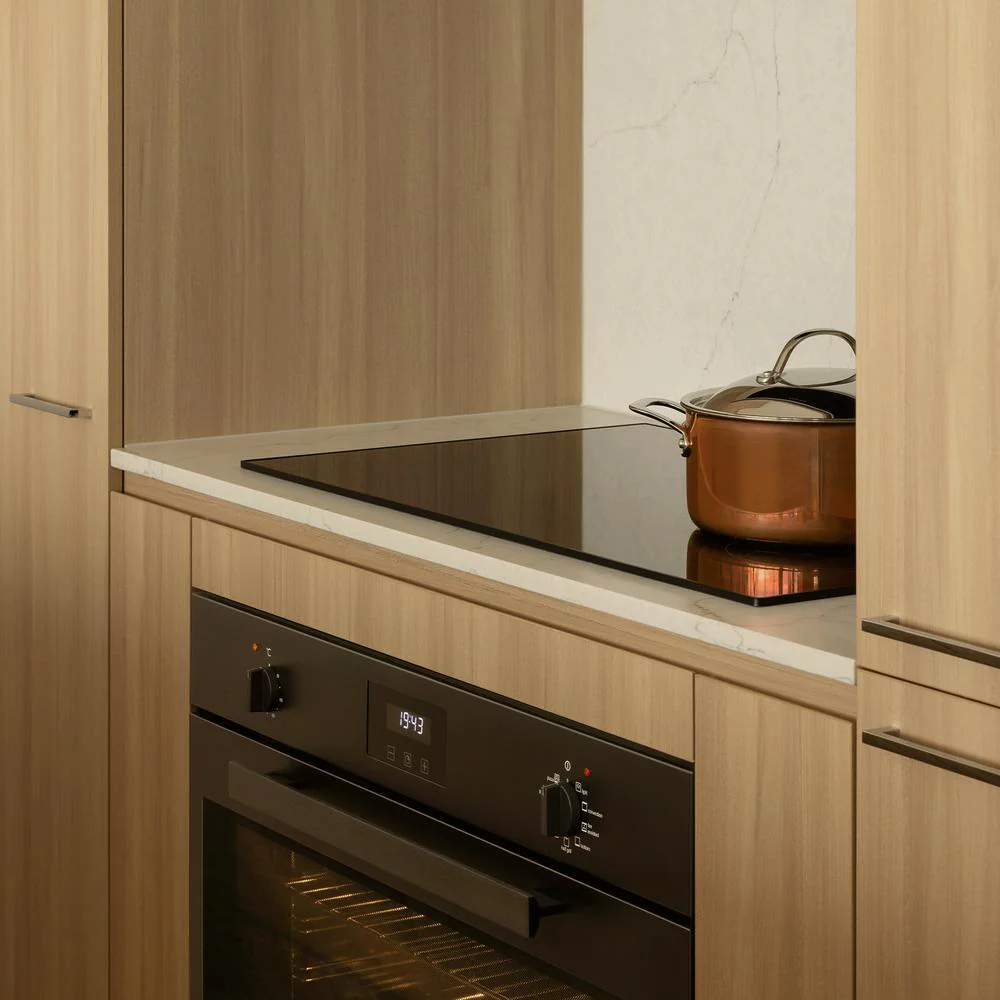 Artusi 90cm Built-in Electric Oven - Matt Black - Image 5